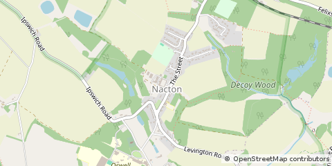 Map of Ipswich, Suffolk