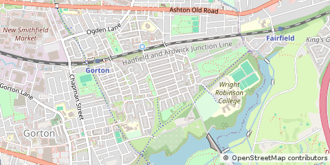 Map of Manchester