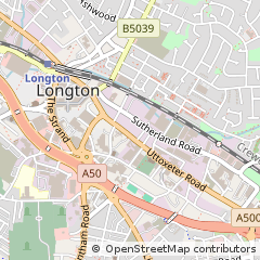 Map of Stoke-on-Trent