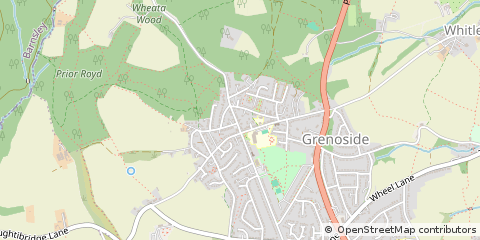 Map of Sheffield