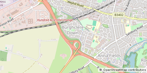 Map of Andover