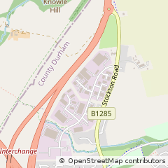 Map of Seaham, County Durham