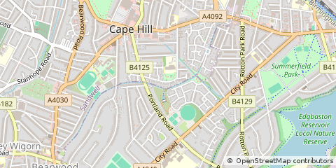Map of Smethwick