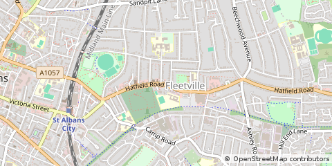 Map of ST. Albans