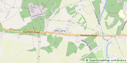 Map of Farnham