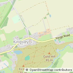 Map of Kingsley, Bordon