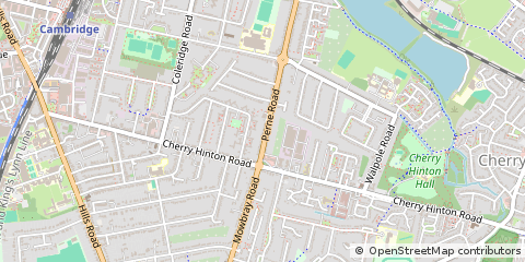 Map of Cambridge