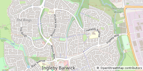 Map of Stockton-on-Tees