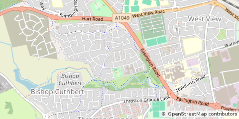 Map of Hartlepool