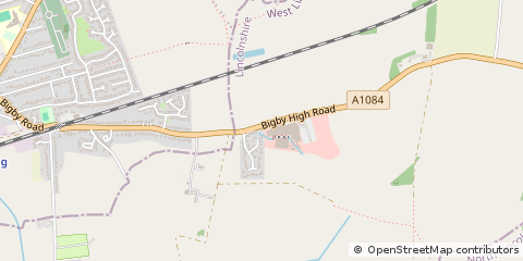 Map of Brigg, North Lincolnshire