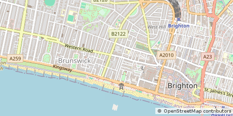 Map of Brighton