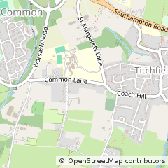 Map of Fareham