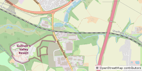 Map of Sheffield