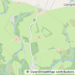 Map of Clynderwen, Pembrokeshire