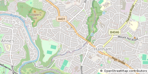 Map of Bristol