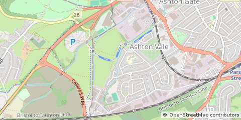 Map of Bristol