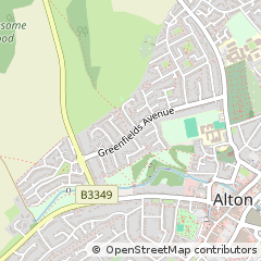 Map of Alton, Hampshire
