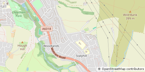 Map of Cheshire