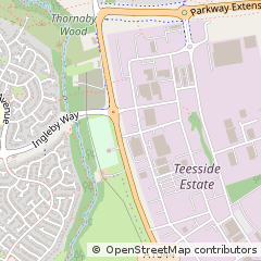 Map of Stockton on Tees, Cleveland