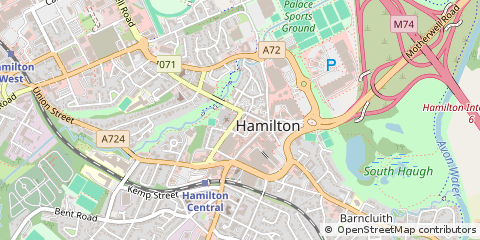 Map of Hamilton