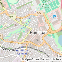 Map of Hamilton