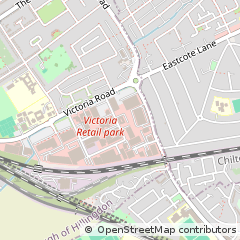 Map of Ruislip, Middlesex