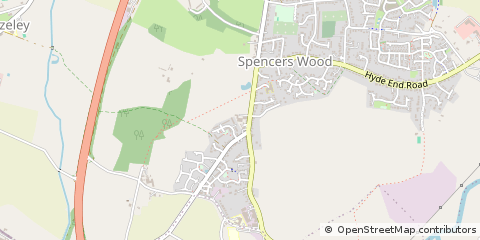 Map of Reading, Berkshire