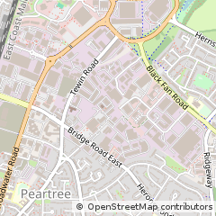 Map of Welwyn Garden City, Hertfordshire