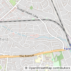 Map of Fareham, Hampshire