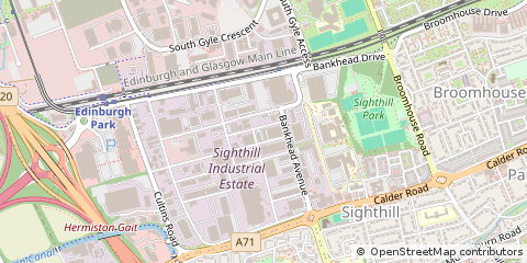 Map of Edinburgh