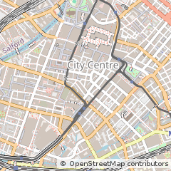 Map of Manchester
