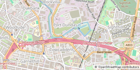 Map of Glasgow, City of Glasgow