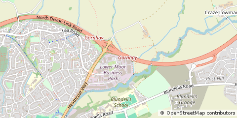 Map of Tiverton