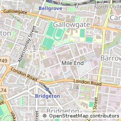 Map of Glasgow