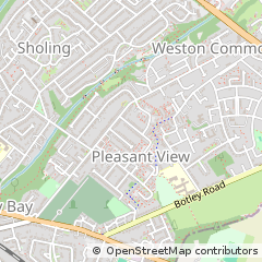 Map of Southampton, Hampshire