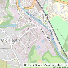 Map of Colchester