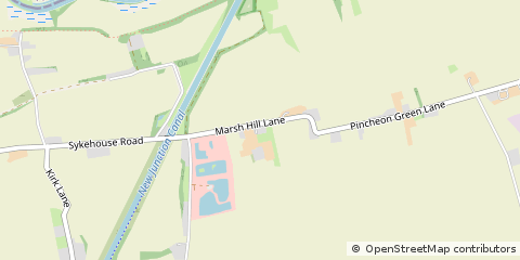 Map of Goole, South Yorkshire