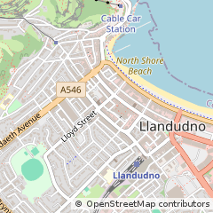 Map of North Wales