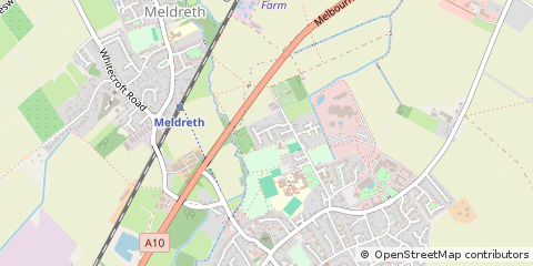 Map of Royston, Hertfordshire