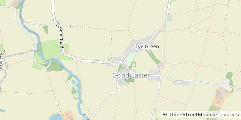 Map of Chelmsford, Essex