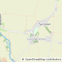 Map of Chelmsford, Essex