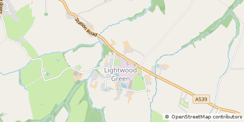 Map of Wrexham