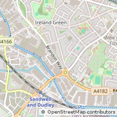 Map of West Midlands