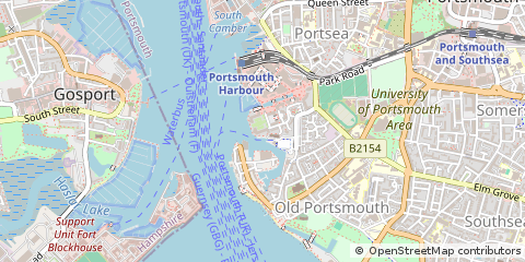 Map of Portsmouth, Hampshire