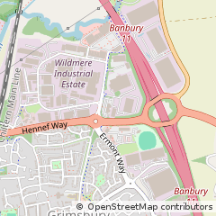 Map of Banbury