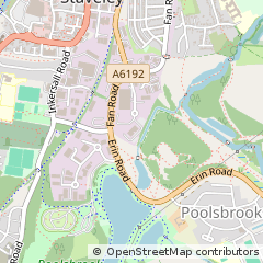 Map of Staveley, Derbyshire