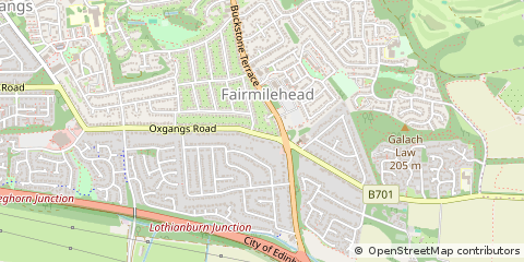 Map of Edinburgh