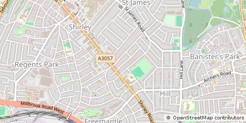Map of Southampton