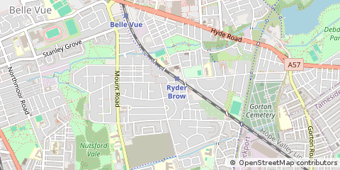 Map of Manchester