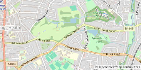 Map of Birmingham
